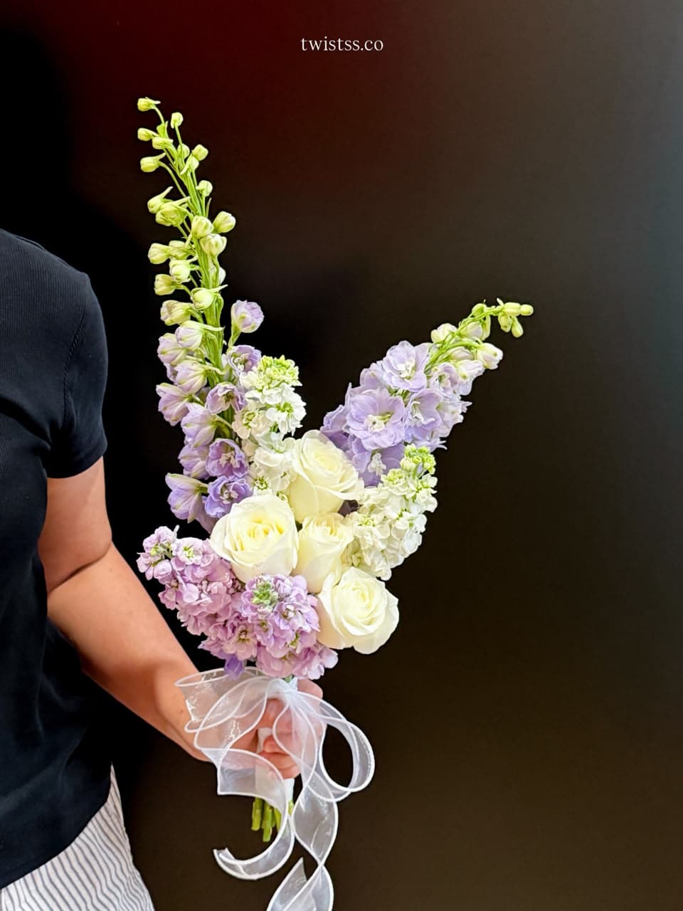 Delphinium Bridal Bouquet