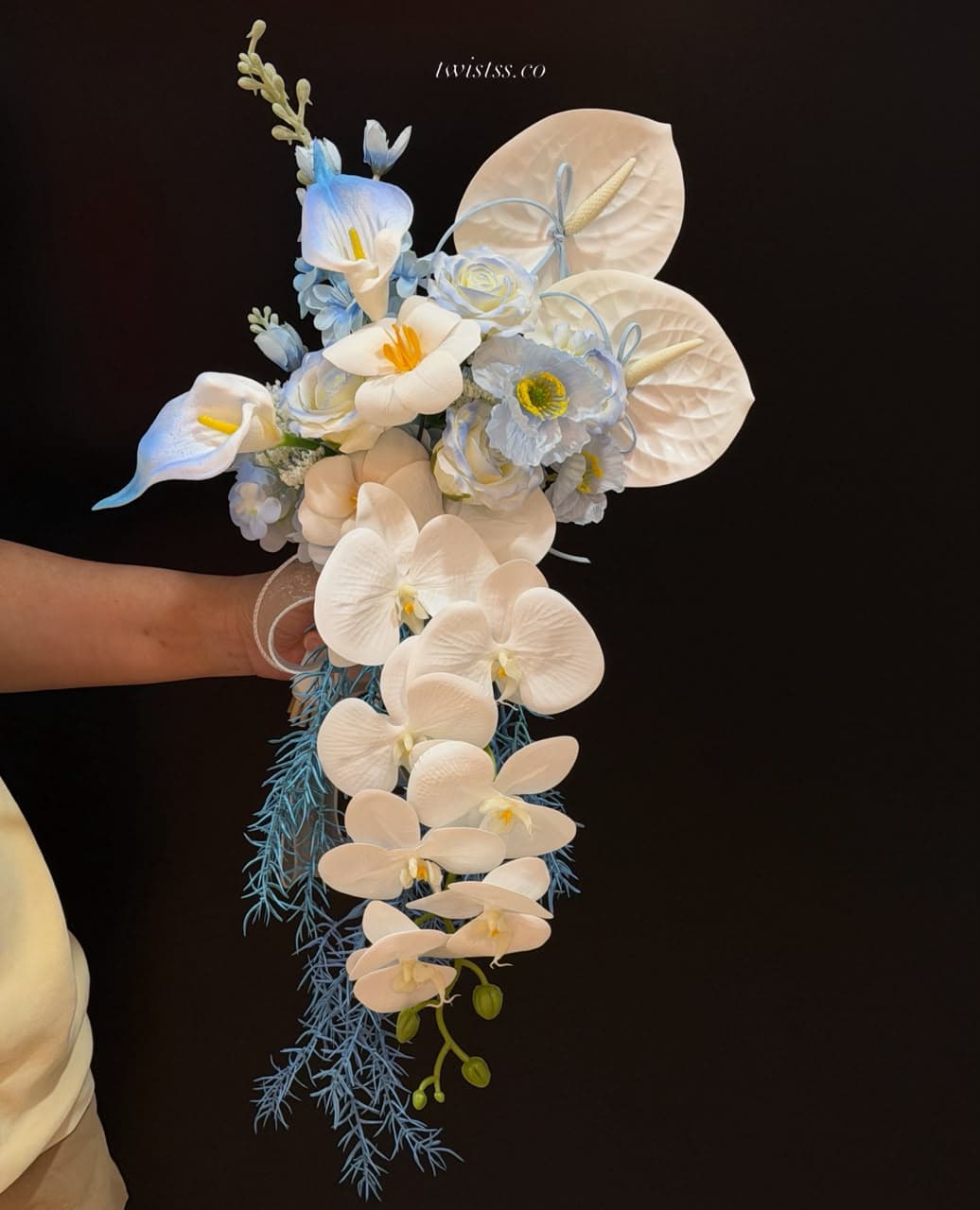 Cloudy Bridal Bouquet