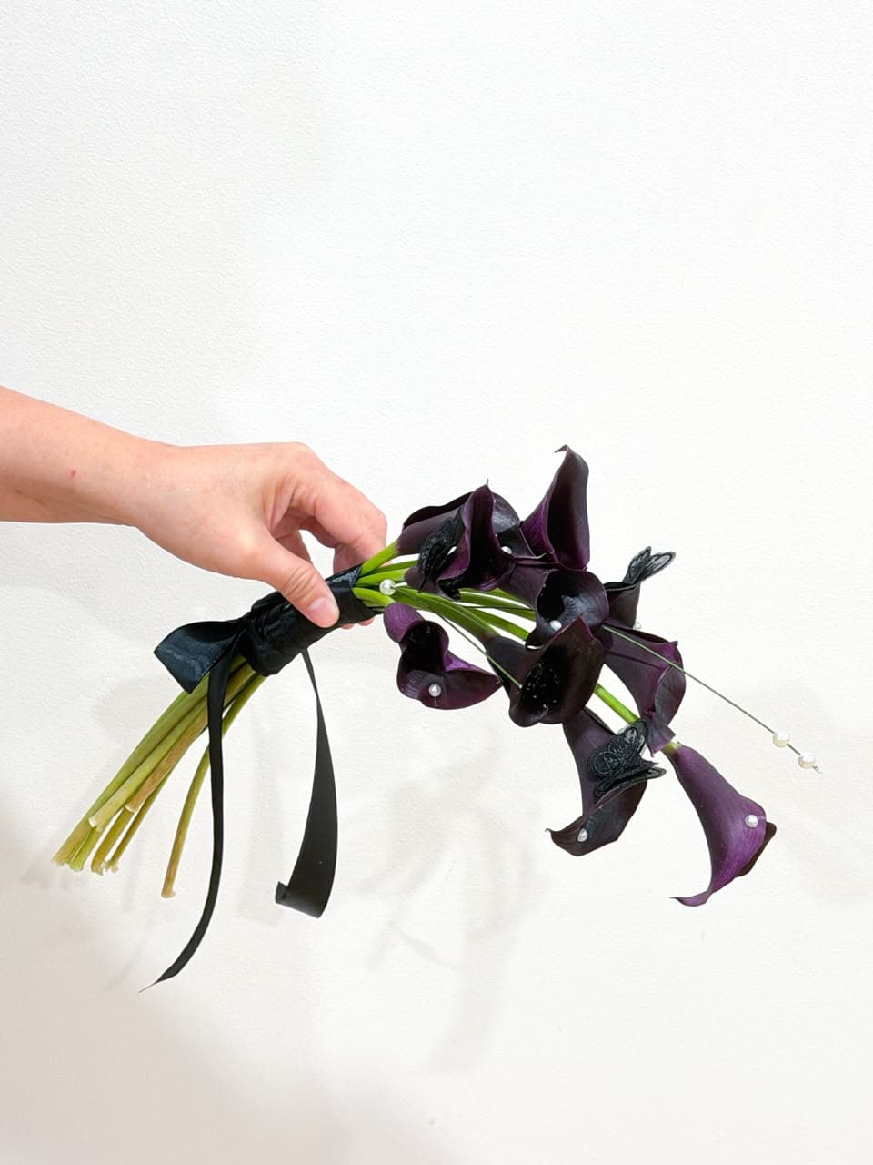 Butterfly Calla Lily Bridal Hand Bouquet