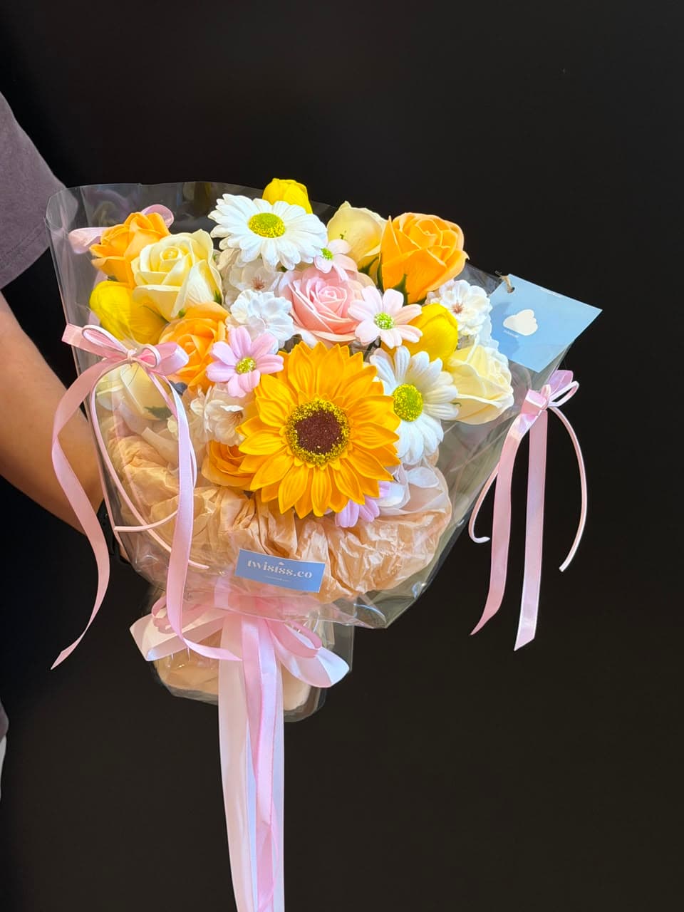 Summer Sunshine Soap Flower Bouquet