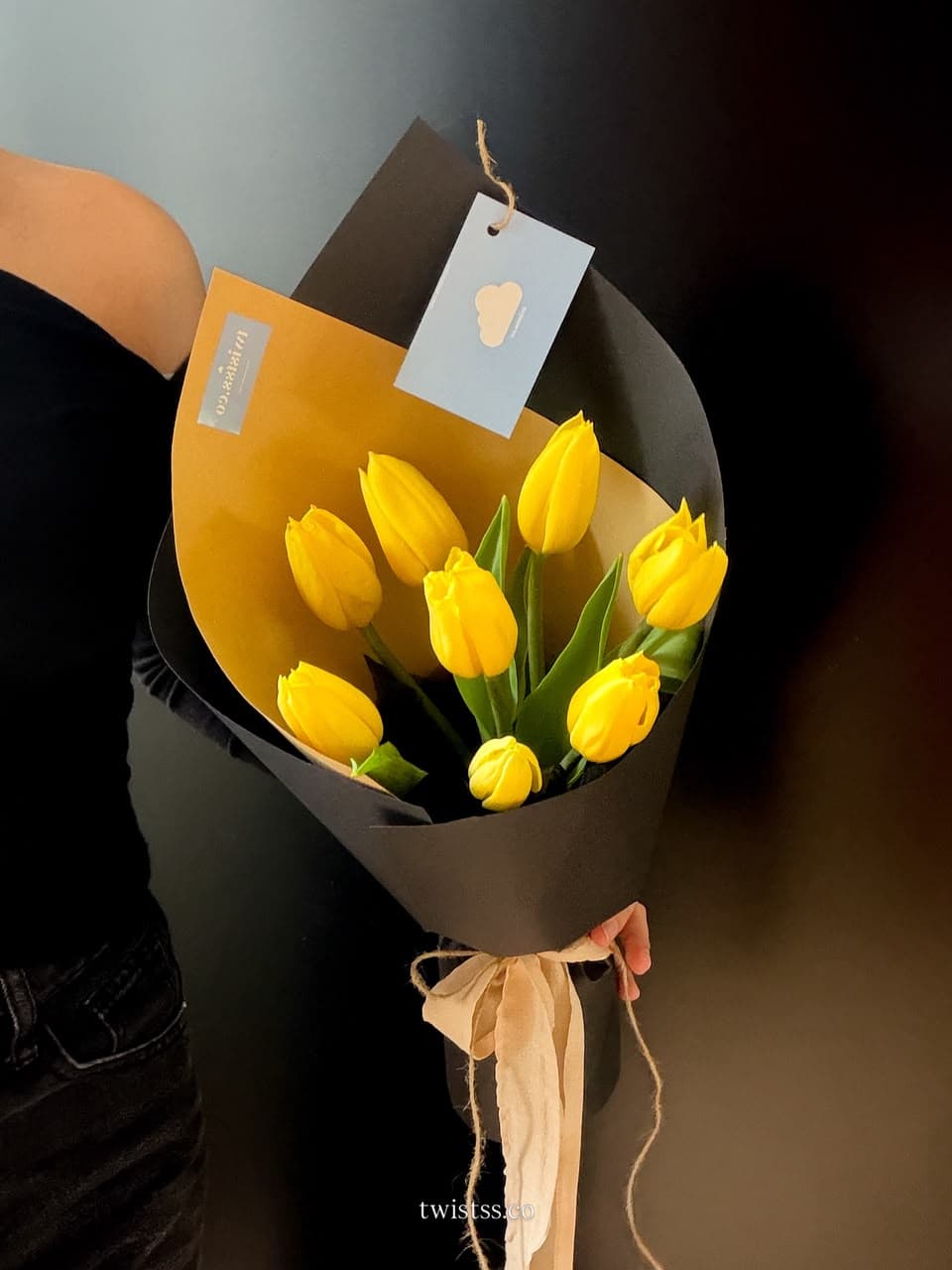 Yellow Tulips Bouquet