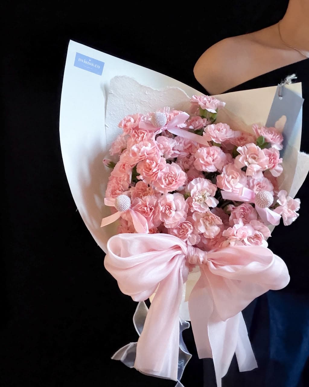 Pink Ribbon Jasmine bouquet